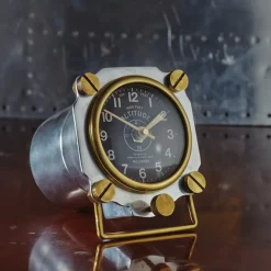 Pendulux Table Clocks|Altimeter Table Clock Aluminum