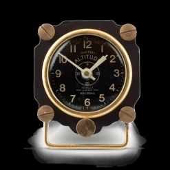 Pendulux Table Clocks|Altimeter Table Clock Black