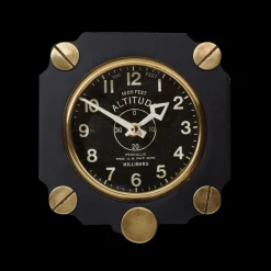 Pendulux Wall Clocks|Altimeter Wall Clock Black