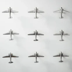 Pendulux Wall Decor|Bomber Formation Aluminum Set Of 3