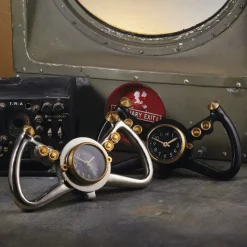 Pendulux Table Clocks|Cockpit Table Clock Black