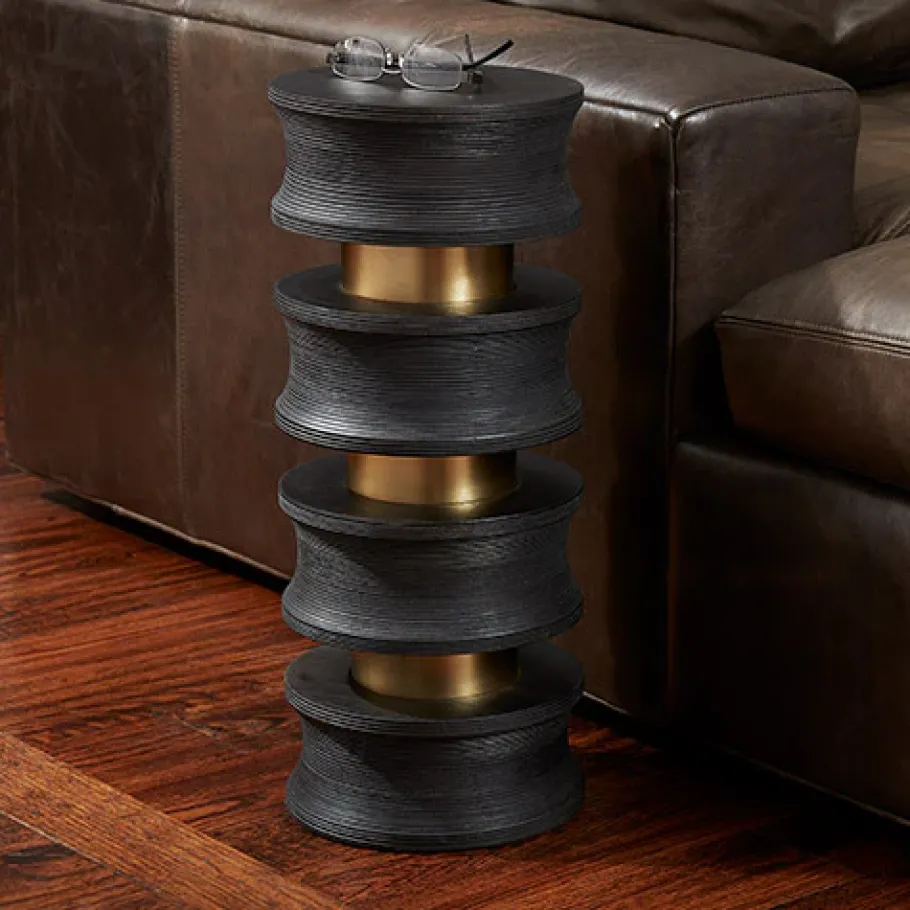 Pendulux Tables|Collar Accent Table Black