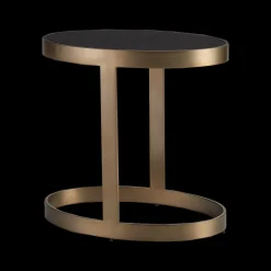 Pendulux Tables|Ellipse Accent Table Antique Gold