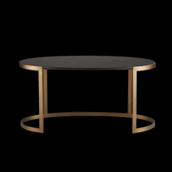 Pendulux Tables|Ellipse Writing Desk Antique Gold