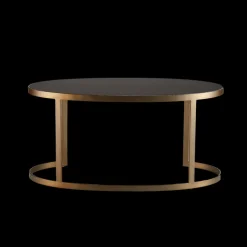 Pendulux Tables|Ellipse Writing Desk Antique Gold