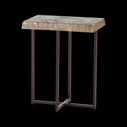Pendulux Tables|Hemp Accent Table Antique Brass