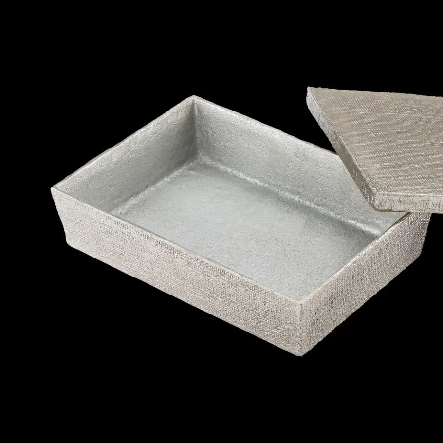 Pendulux Trays/Boxes|Hemp Box Large Antique Nickel