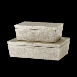 Pendulux Trays/Boxes|Hemp Box Large Antique Nickel
