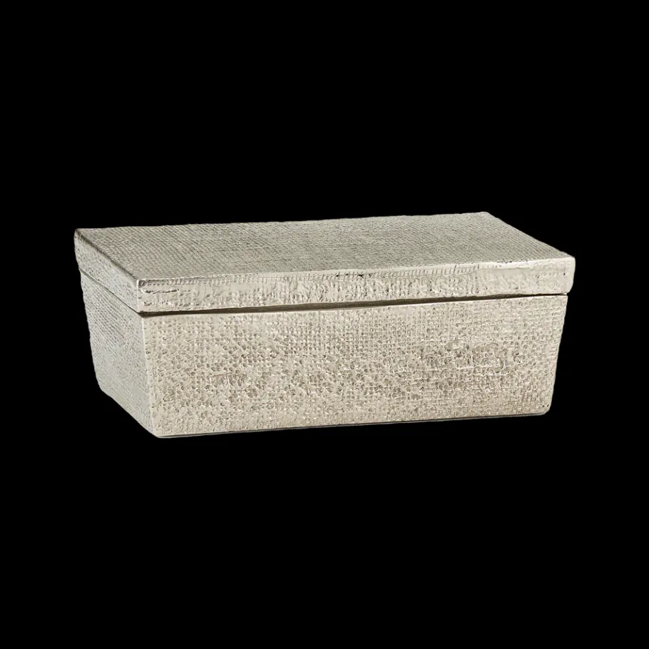 Pendulux Trays/Boxes|Hemp Box Small Antique Nickel
