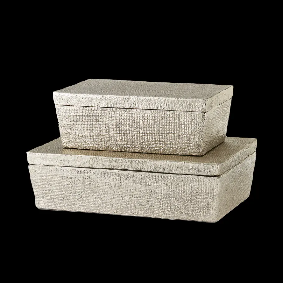 Pendulux Trays/Boxes|Hemp Box Small Antique Nickel
