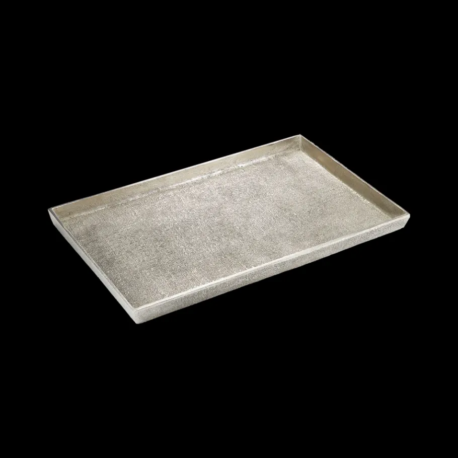 Pendulux Decor|Hemp Tray Large Antique Nickel