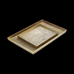 Pendulux Decor|Hemp Tray Small Antique Brass