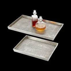 Pendulux Decor|Hemp Tray Small Antique Nickel