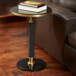 Pendulux Tables|Hudson Accent Table Brass