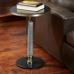 Pendulux Tables|Hudson Accent Table Nickel