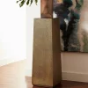 Pendulux Tables|Kush Pedestal Antique Brass