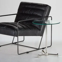 Pendulux Tables|Lab Accent Table Nickel