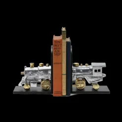 Pendulux Bookends|Locomotive Bookends