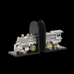 Pendulux Bookends|Locomotive Bookends