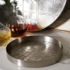 Pendulux Trays/Boxes|Map Tray Small Antique Nickel