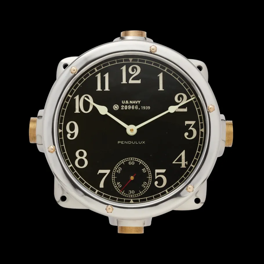 Pendulux Wall Clocks|Navy Master Wall Clock Aluminum