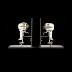 Pendulux Bookends|Outboard Motor Bookends Aluminum
