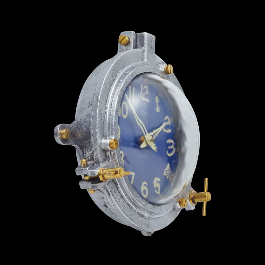 Pendulux Wall Clocks|Quartermaster Wall Clock Blue