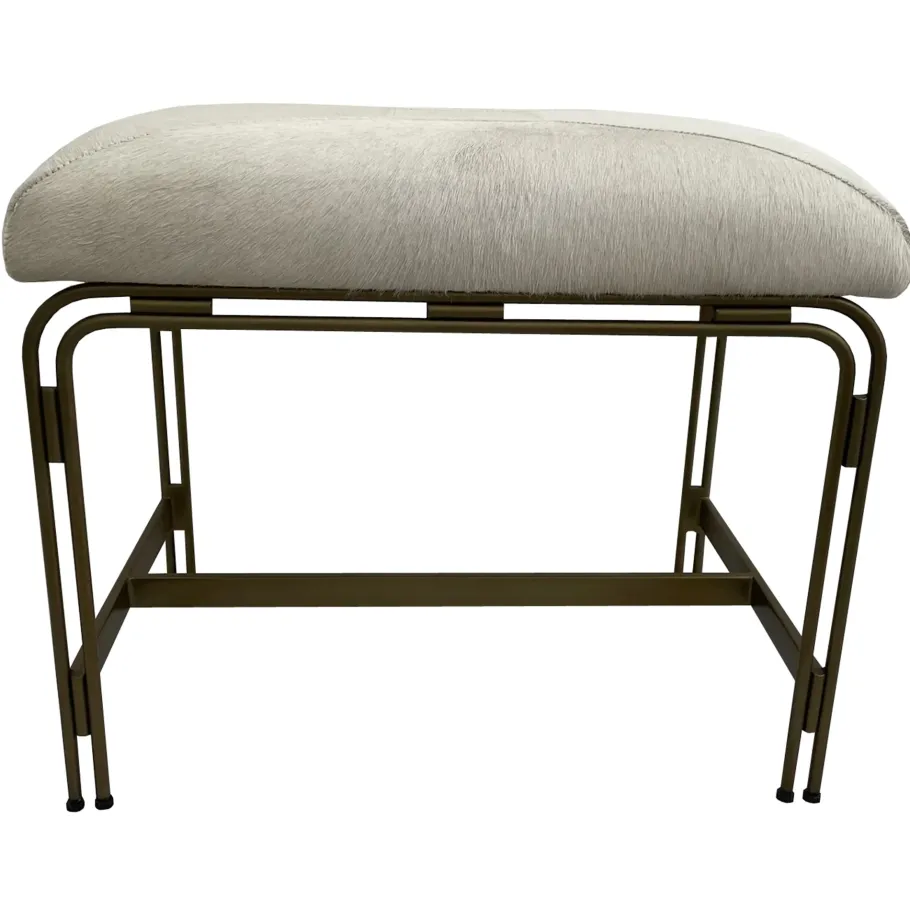 Pendulux Seating|Riley Bench Short Antique Gold