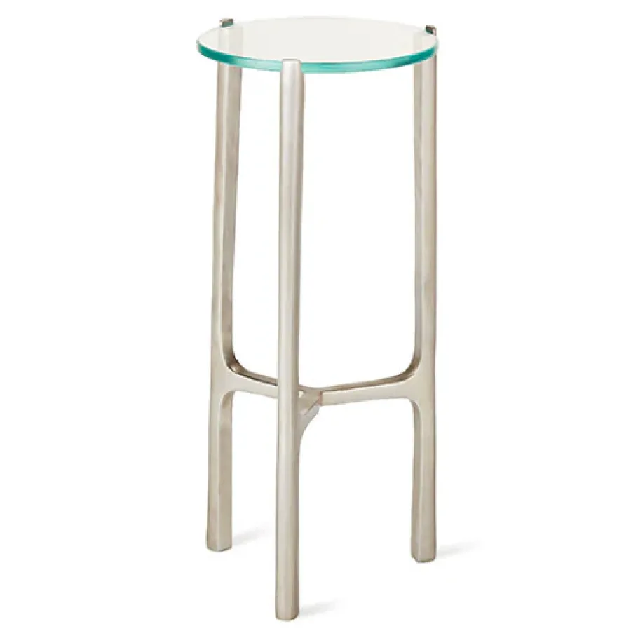 Pendulux Tables|Spot Accent Table Nickel