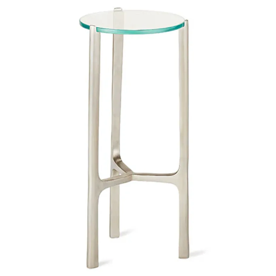 Pendulux Tables|Spot Accent Table Nickel