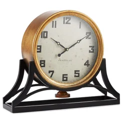 Pendulux Table Clocks|St. Louis Station Clock Gold