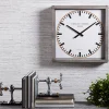 Pendulux Wall Clocks|Tempelhof Terminal Clock Grey