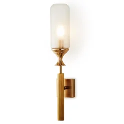 Pendulux Wall Lamps|Torch Sconce Brass - Hardwired