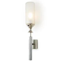 Pendulux Wall Lamps|Torch Sconce Nickel - Hardwired