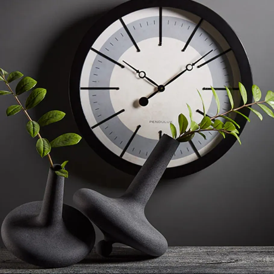 Pendulux Wall Clocks|Vienna Wall Clock Black